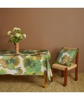 Bonnie and Neil | Tablecloth | Wild Pansy Verde | Medium